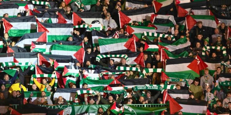 اعتبرها اليويفا استفزازية.. التضامن مع غزة يغرم نادي سيلتيك 19 ألف دولار