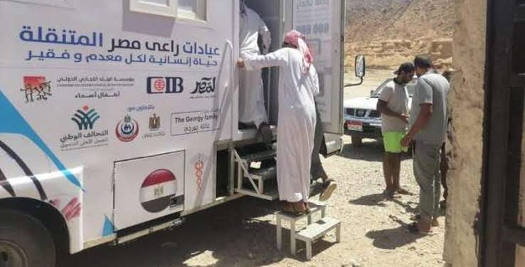 رقم قياسي جديد تحققه راعي مصر في القوافل الطبية خلال أكتوبر الماضي