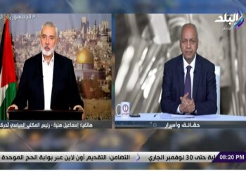 رئيس المكتب السياسي لحركة حماس عباس هنية