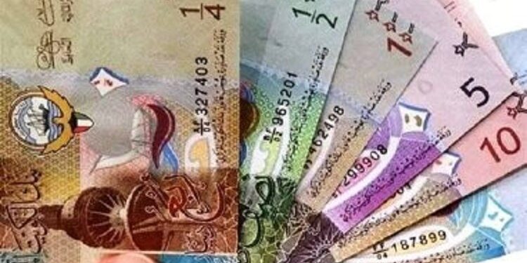 سعر الدينار الكويتي