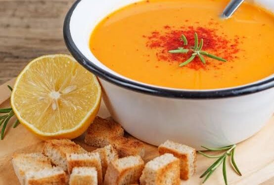 شوربة العدس التركية