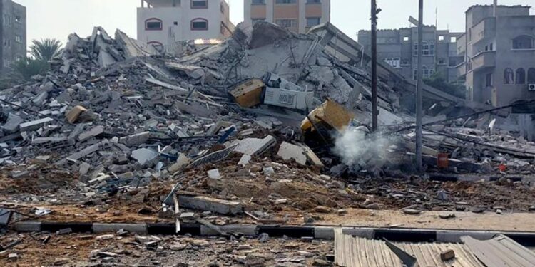 المشهد في غزة