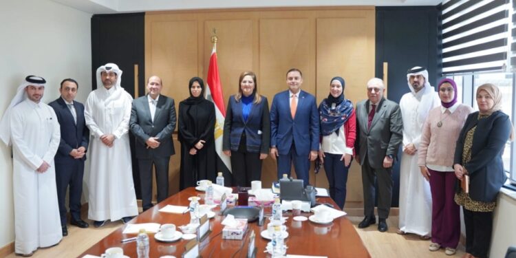تفاصيل لقاء وزيرة التخطيط تبحث ووزيرة التعاون الدولي القطرية