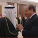 الرئيس السيسي وشقيق أمير الكويت