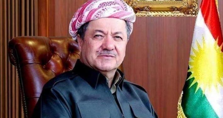 بارزاني: نتطلع للاستقرار مع العام الجديد