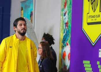 الأهلي ضد اتحاد جدة.. لاعبو الاتحاد يصلون ملعب الجوهرة