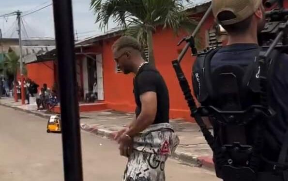 محمد رمضان يتعرض لموقف محرج أثناء تصوير أغنيته الجديدة