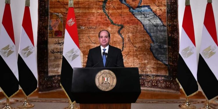 كلمة الرئيس السيسي عقب إعلان نتيجة الانتخابات الرئاسية 2024