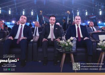 الحملة الرسمية للمرشح الرئاسي عبد الفتاح السيسي تشارك بالمؤتمر الجماهيري الحاشد الختامي لحزب مستقبل وطن 