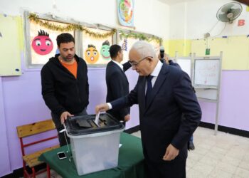 وزير التربية والتعليم يدلى بصوته فى الانتخابات الرئاسية 2024 