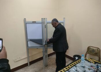 وكيل صحة الغربية يدلى بصوته في الانتخابات الرئاسية 2024