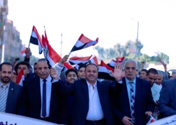 رشاد عبدالغني: ينظم مسيرة حاشدة من آلاف المواطنين لحث الجميع على المشاركة بالانتخابات ودعم السيسي بمدينة المنشاة بسوهاج