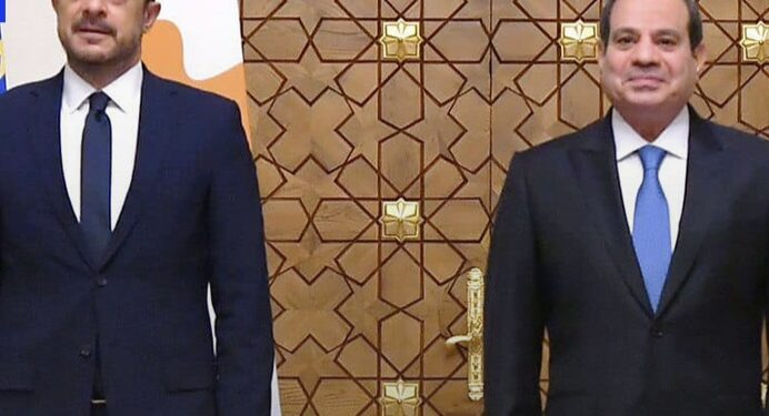 الرئيس السيسي يستقبل نظيره القبرصي نيكوس خريستودوليدس في قصر الاتحادية