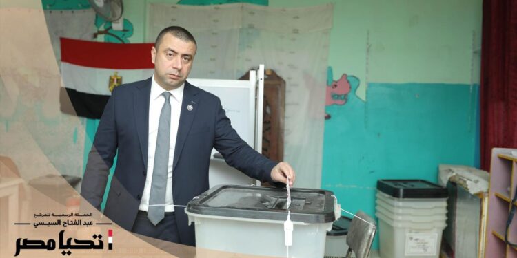 رئيس الهئة البرلمانية لحزب حماة الوطن يُدلي بصوته في الانتخابات الرئاسية