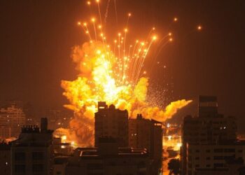 قصف الاحتلال الإسرائيلي لميدان فلسطين