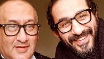 أحمد حلمي وشقيقه الراحل خالد حلمي