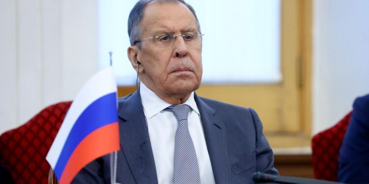 وزير الخارجي الروسي سيرجي لافروف