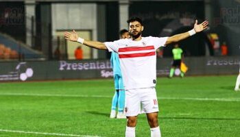مصطفى شلبي لاعب نادي الزمالك