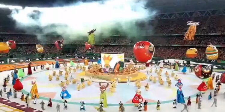 اللحظات الأولى لانطلاق كأس أمم إفريقيا 2023