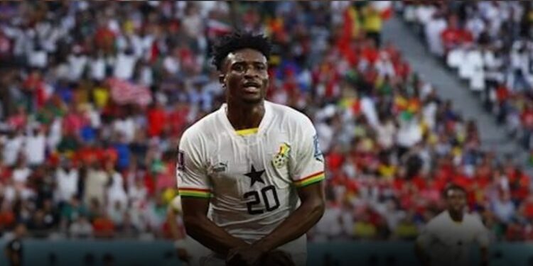 محمد قدوس لاعب منتخب غانا