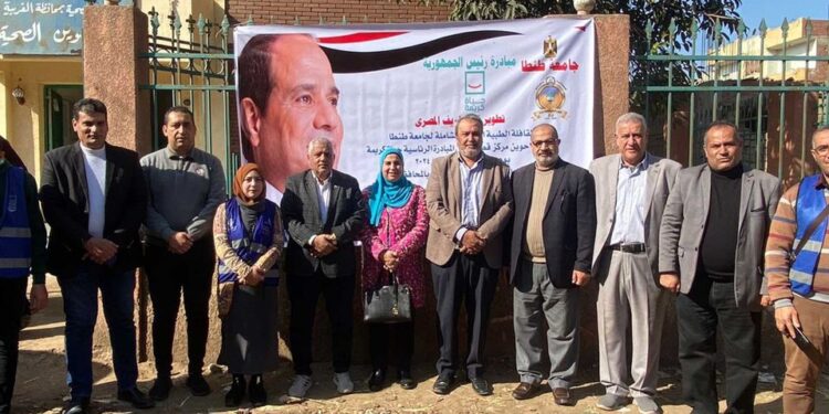 ٩٥٩ حالة مستفيدة.. حياة كريمة تنظم قافلة طبية وبيطرية في قطور