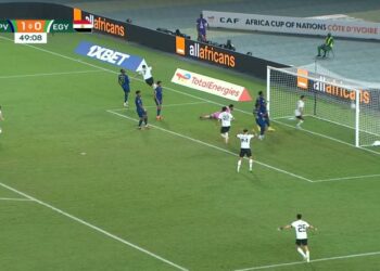 مصطفى محمد يحرز الهدف الثاني ويتقدم لمنتخب أمام الرأس الأخضر