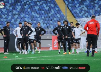 استعداداً لـ أمم أفريقيا.. منتخب مصر يخوض تدريبه الأول بالعاصمة الإدارية