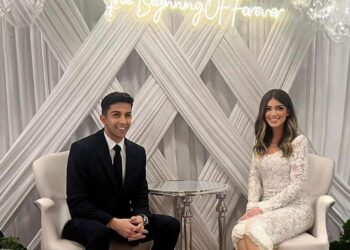 خطوبة ليلى أحمد زاهر وهشام جمال.. صور