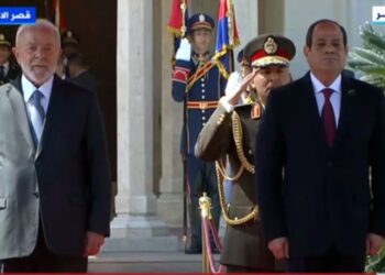 الرئيس السيسي يستقبل لولا دا سيلفا رئيس البرازيل في قصر الاتحادية بمراسم رسمية