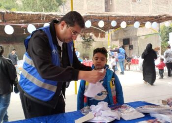 راعي مصر توزع ملابس وسلع غذائية للأطفال ضمن مبادرة فرح قلبي في 3 محافظات