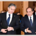 السيسي يلتقي وزير الخارجية الأمريكي في مصر ضمن جولته الشرق أوسطية