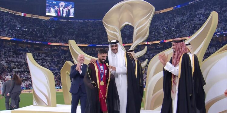 قطر تتوج ببطولة كأس آسيا للمرة الثانية على التوالي