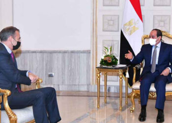 الرئيس السيسي والرئيس التنفيذي لشركة بريتيش بيتروليوم