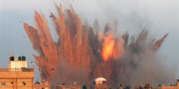 انفجارات في رفح وخان يونس