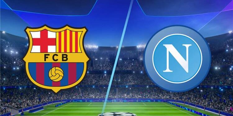 برشلونة ضد نابولي