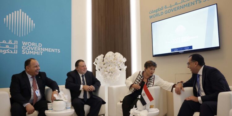 لقاء مدبولي ومديرة صندوق النقد الدولي