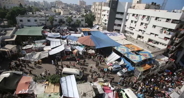 مجمع الشفاء في غزة