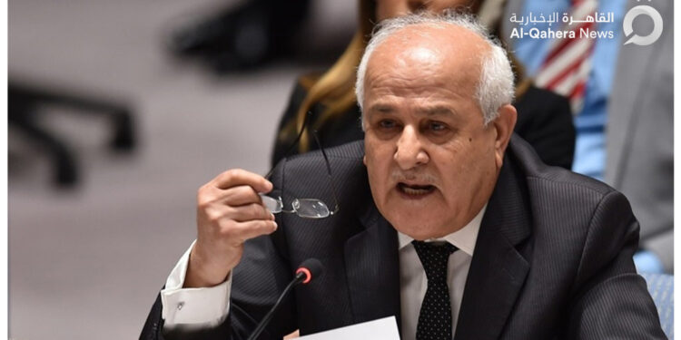 مندوب فلسطين بالأمم المتحدة