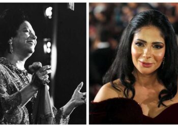 منى زكي ترتدي ثوب كوكب الشرق أم كلثوم في سيرتها الذاتية.. تفاصيل