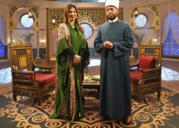 أسامة الأزهري وقصواء الخلالي في مملكة الدراويش