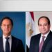 لبحث العلاقات بين البلدين.. الرئيس السيسي يستقبل رئيس وزراء هولندا اليوم