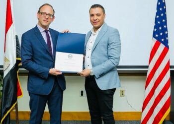 السفارة الأمريكية في القاهرة تكرم الزميل الكاتب الصحفي محسن البديوي