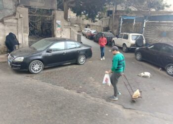 أمطار غزيرة ومتوسطة على أنحاء متفرقة من القاهرة الكبرى