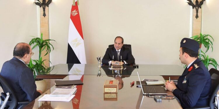 الرئيس السيسي يتابع نسب تنفيذ مشروع مصر بالدلتا الجديدة