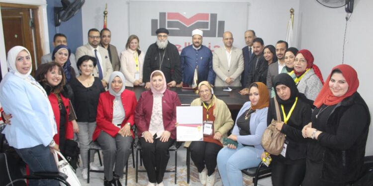 حزب العدل يحتفي بيوم المرأة ويكرم أبطال العاشر من رمضان بالإسكندرية