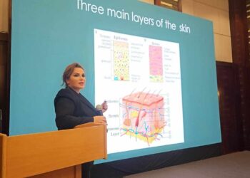 في نسخته الأولى.. مهرجان حرف التجميل والجمال الدولي بالسعودية يكرم ماغي شماس