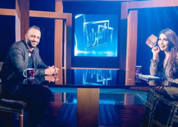 أمير مرتضى منصور مع أميرة بدر في برنامج أسرار