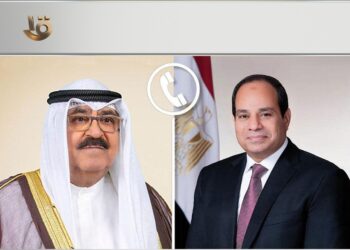 الرئيس السيسي يهنئ أمير الكويت بماسبة شهر رمضان المبارك