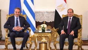 الرئيس السيسي ورئيس وزراء اليونان يؤكدان ضرورة تكثيف الضغوط لوقف إطلاق النار في غزة