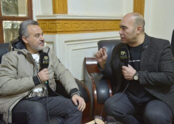 الفنان إيهاب فهمي والإعلامي أحمد الخطيب في برنامج كلّم ربنا